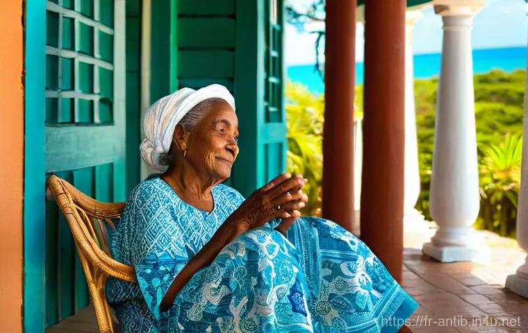 앤티가 바부다 현지 언어 - Market Day Melodies: A Creole Exchange**

A vibrant, bustling outdoor market in St. John's, Antigua,...
