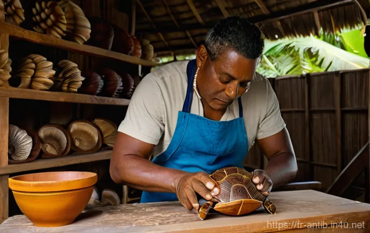 앤티가 바부다 기념품 추천 - **Vibrant Caribbean Market of Flavors:** A bustling, open-air market stall in St. John's, Antigua, b...