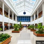 Home 22 앤티가 바부다 크루즈 터미널 - A bright, modern cruise terminal in Antigua and Barbuda, featuring spacious air-conditioned interior...